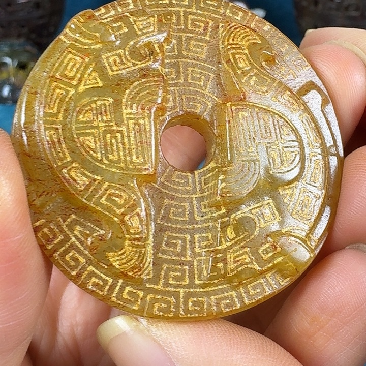 和田玉（糖玉）未镶嵌挂件