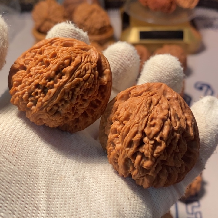 文玩核桃吊坠天残南疆石42