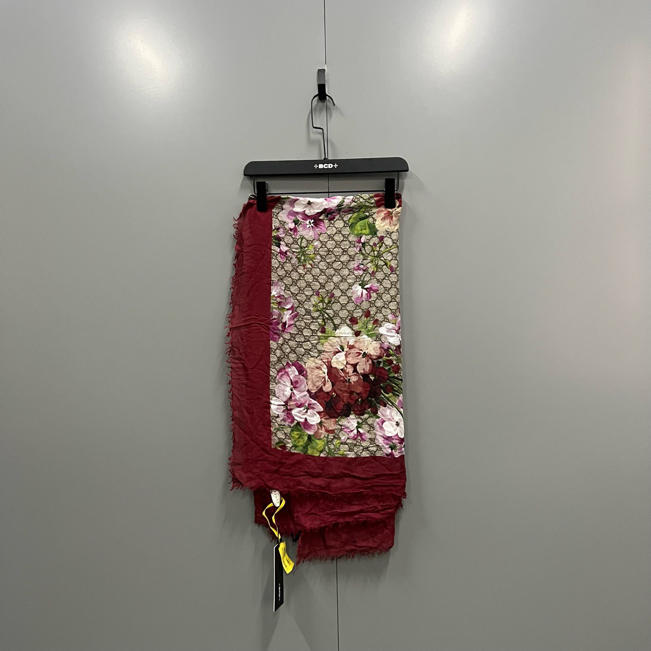 （bb）112 GUCCI 古驰 花卉老花满印围巾 均码/95新/3850/301048