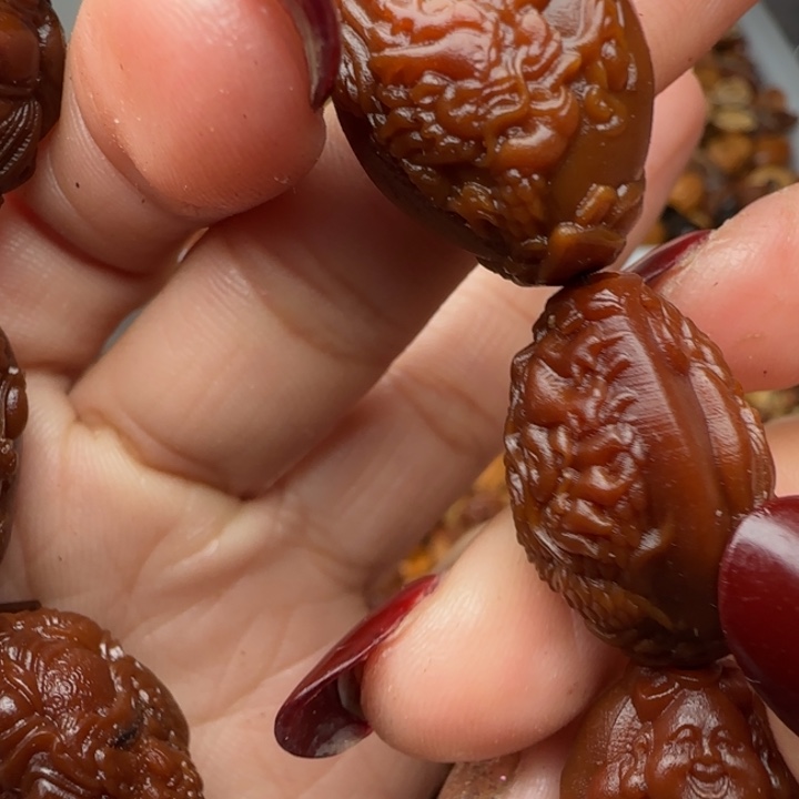 橄榄核吊坠橄榄菜洗干净