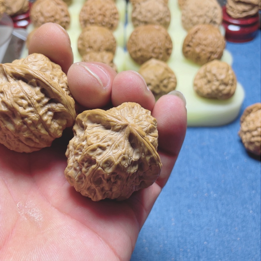 文玩核桃把件脑****?南瓜墩