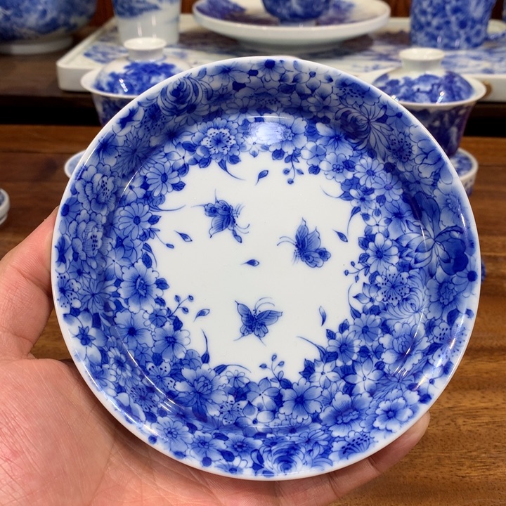 小*都晓月柴窑 万花壶承 瑕疵