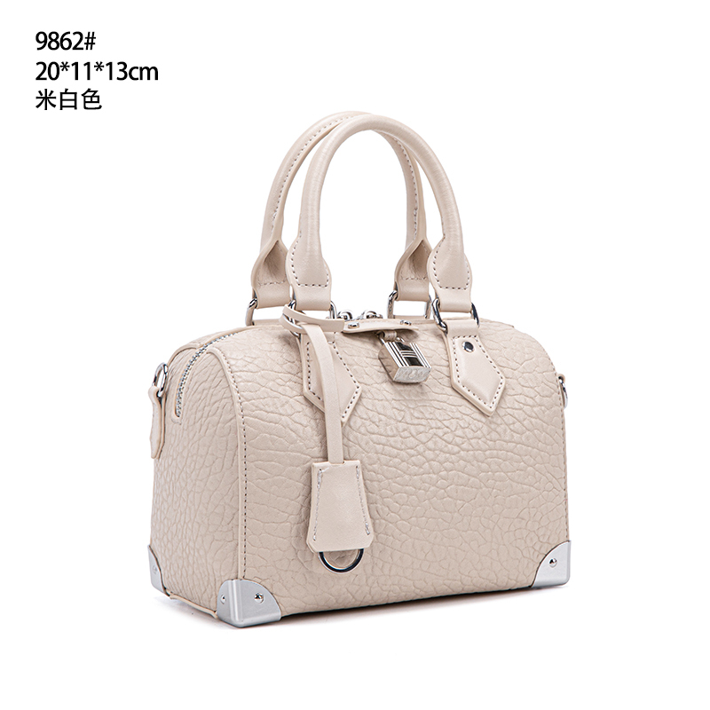 RAIN.CUN【初阳甄选】QYX-9862-米白色轻奢潮流经典小众女包