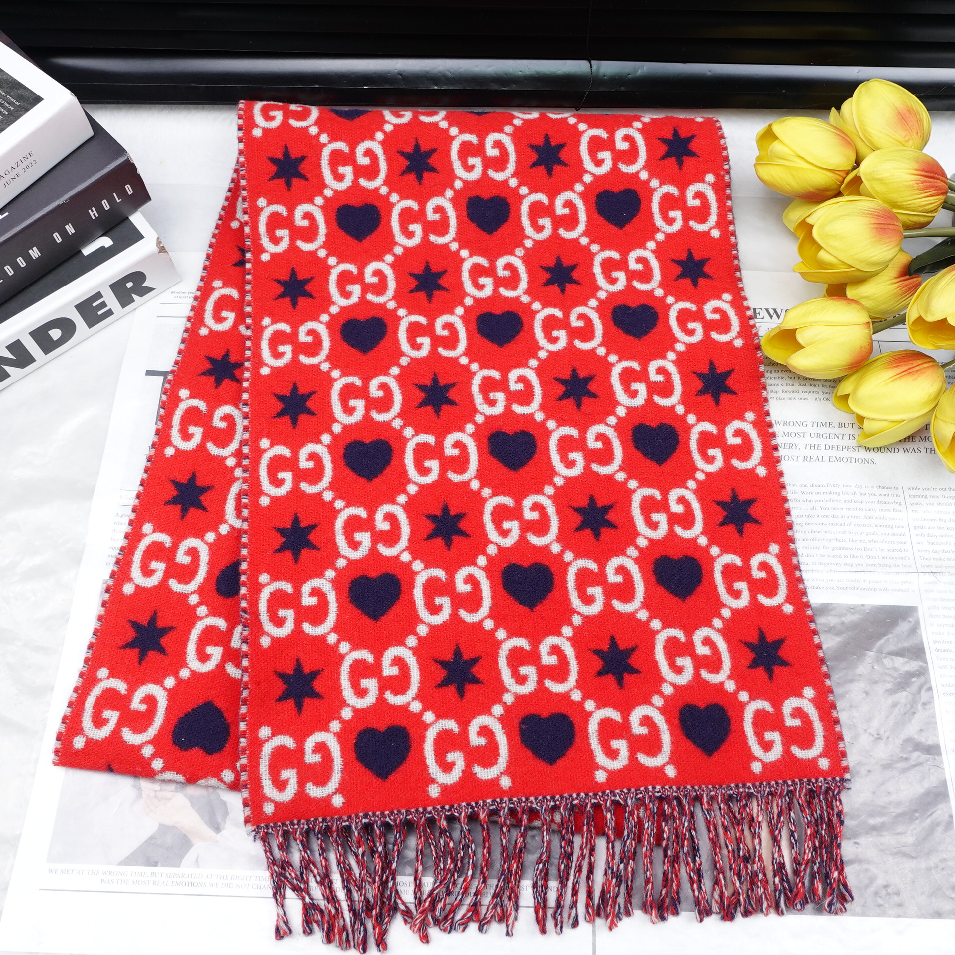 99新 GUCCI/古驰 围巾/T20337070