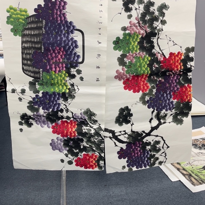 国画没****姐绘画手绘作品