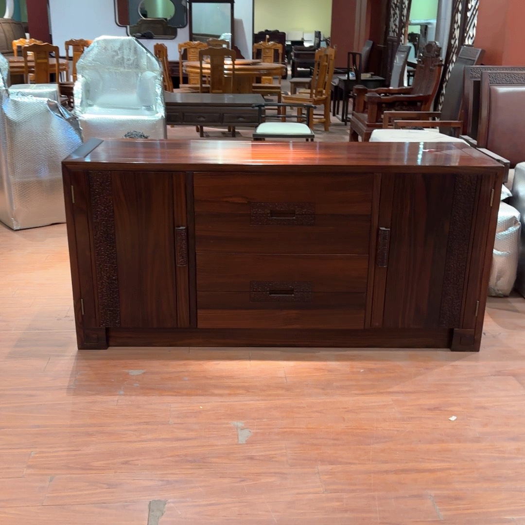 书柜黑酸枝木类柜子