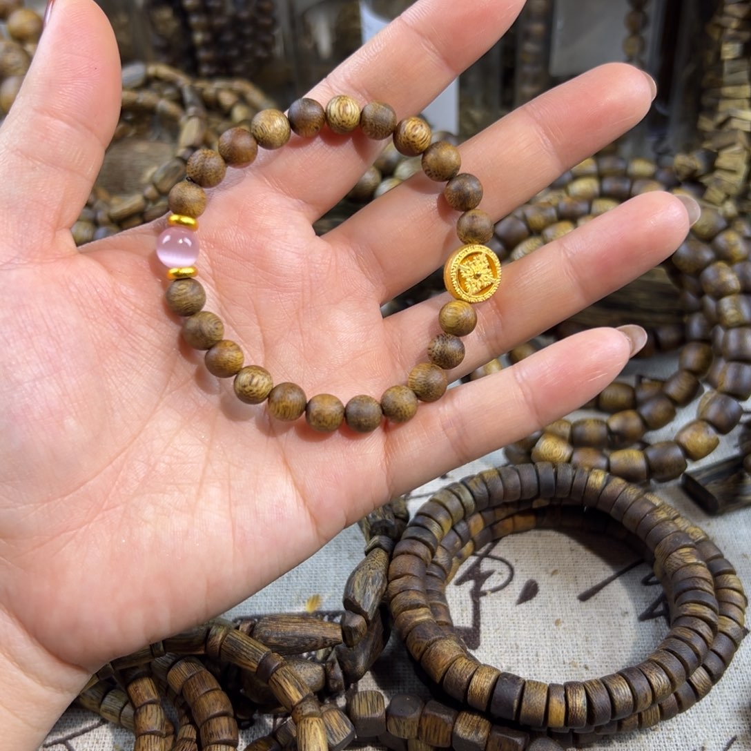 沉香沉香碎屑卡7单圈DIY