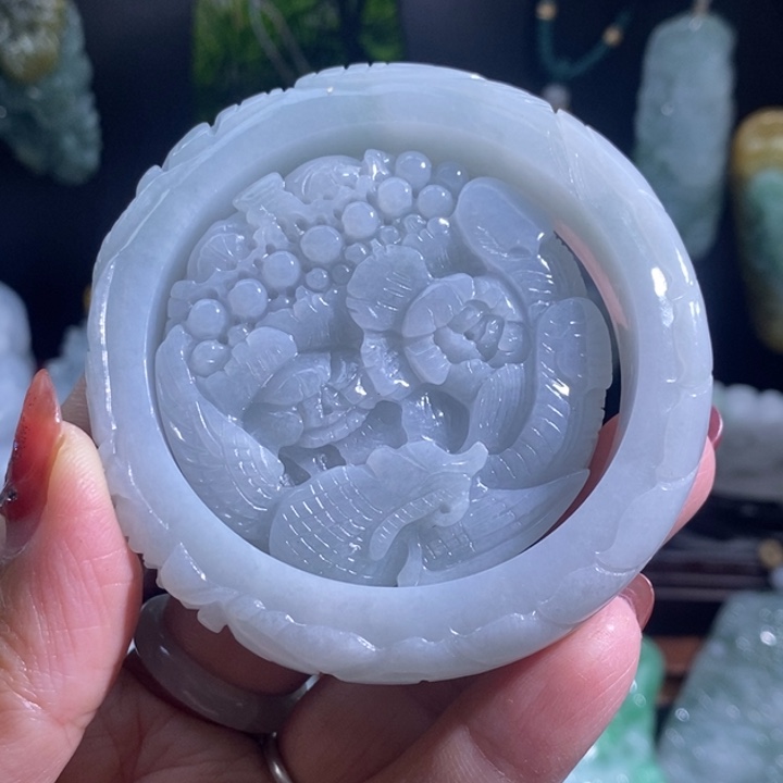 【闪购商品】颈饰未镶嵌翡翠56圈