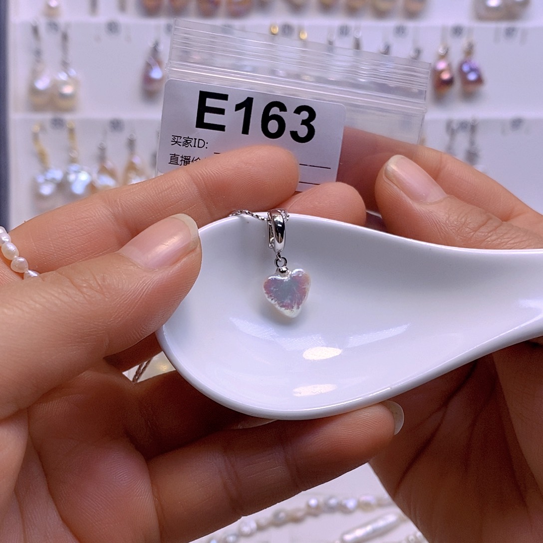 淡水珍珠颈饰银S925镶嵌