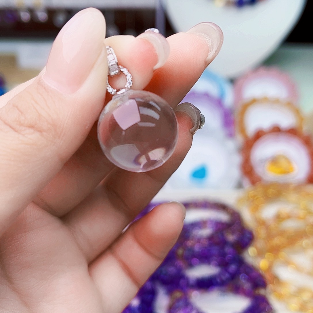 未镶嵌颈饰水晶天然