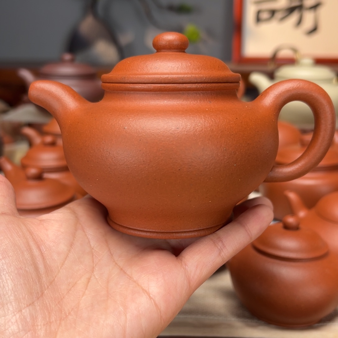 紫砂茶壶宝山红泥的280