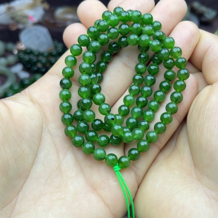 和田玉手链未镶嵌