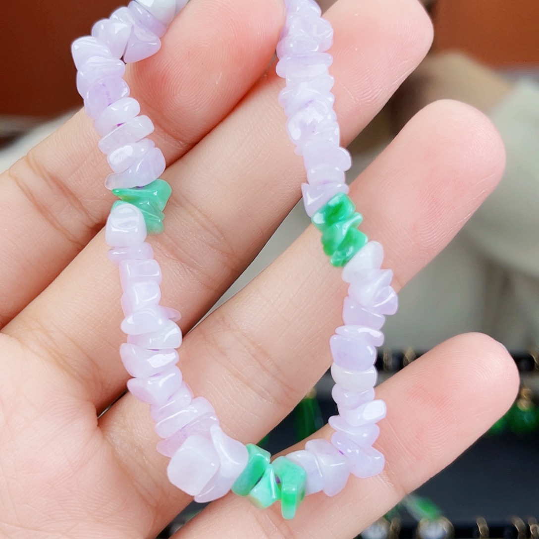 翡翠未镶嵌耳饰饰品