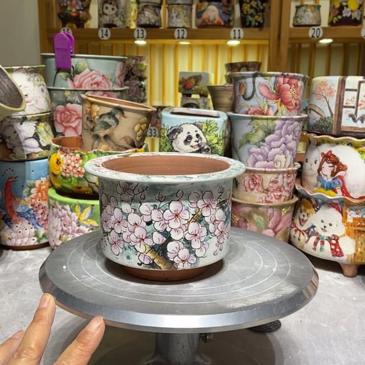 景德镇艺术手绘作品