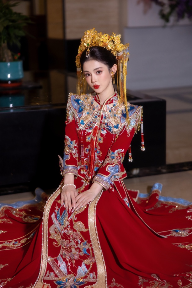 七分袖长袖女常规款女士秀禾服复古民族风春日慢人风