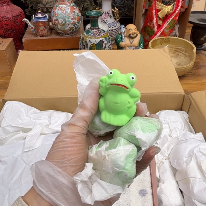 呀工艺品摆件瓷器摆件正能量