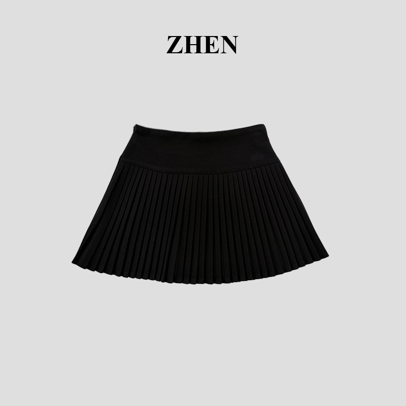 【ZHEN】25Y01942 2025新款半裙显瘦遮肉小众设计款