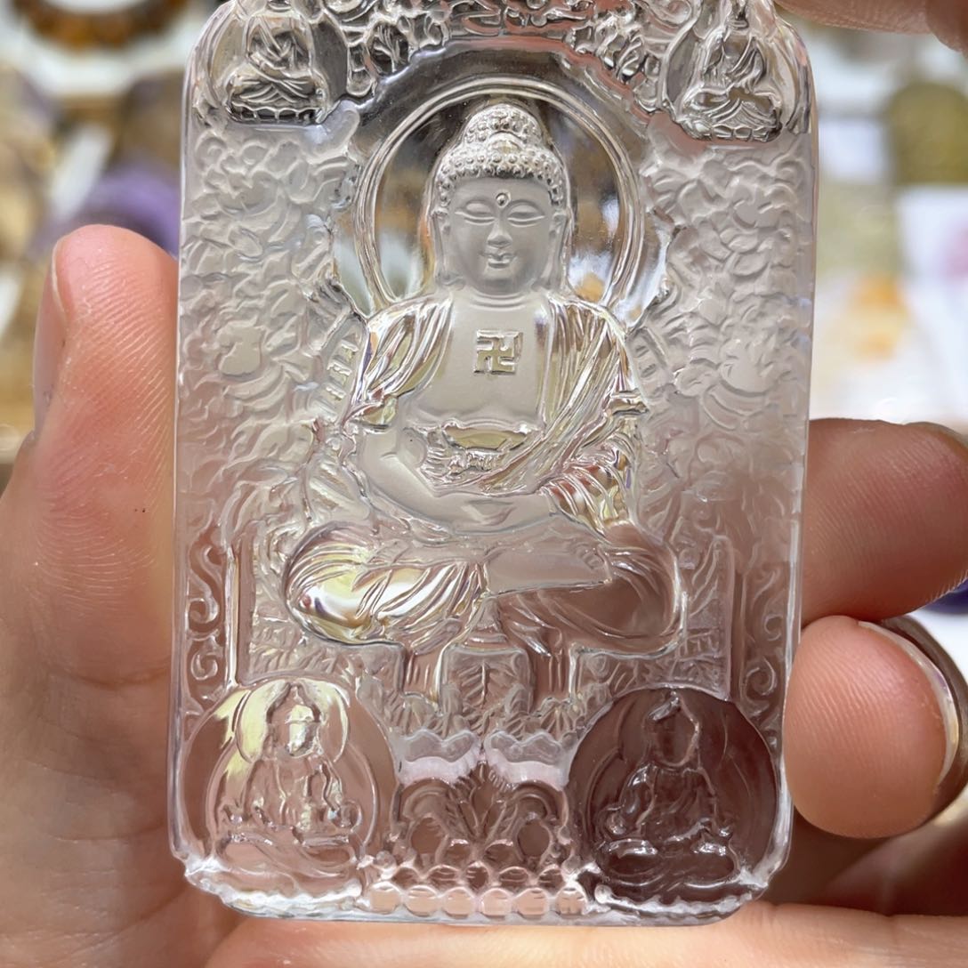 颈饰未镶嵌水晶定制