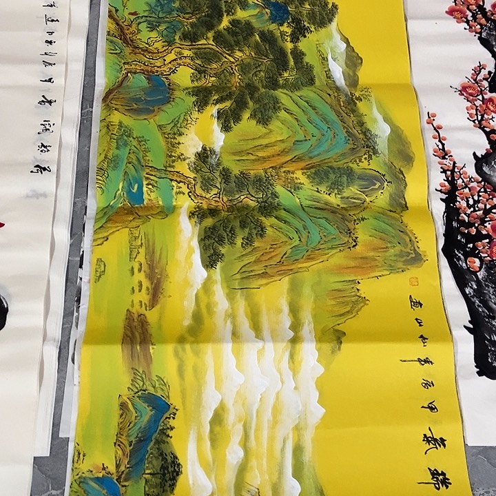 三个张画廊直播间！