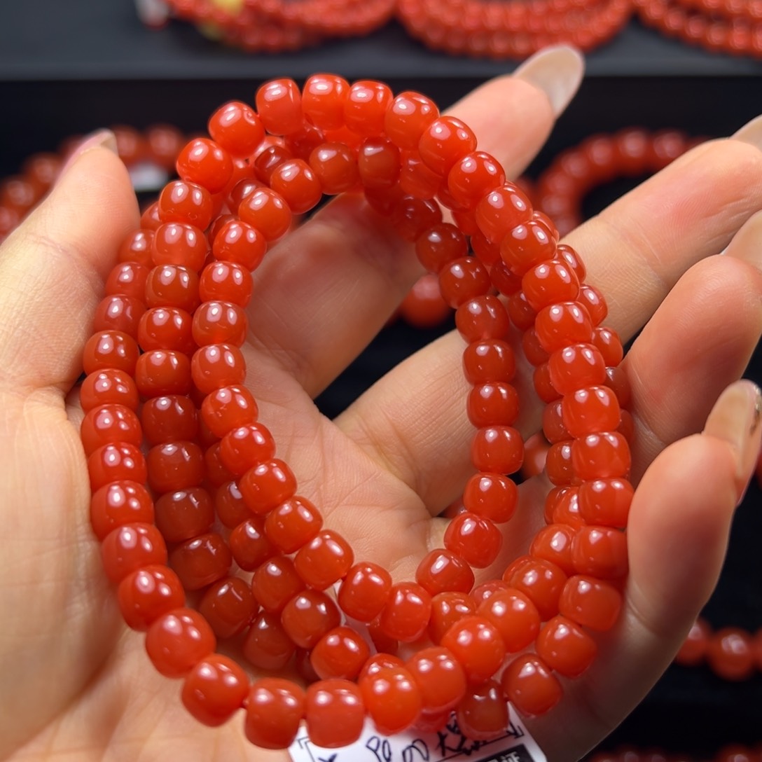 手串未镶嵌南红玛瑙