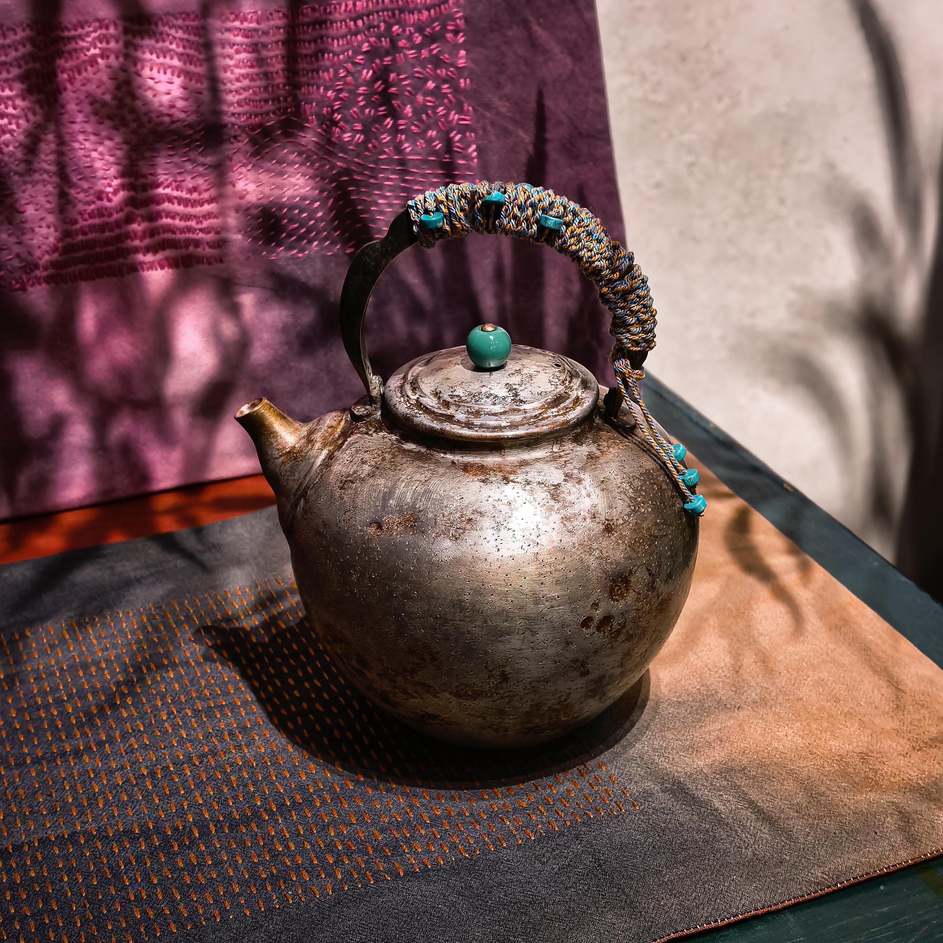 【福器】茶花壶 茶道零配