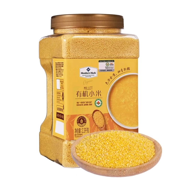 「Members Mark/山姆」有机小米2.3kg羊脂籽米【顺丰】