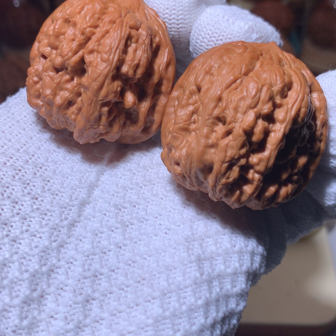 文玩核桃把件全品平谷凹底