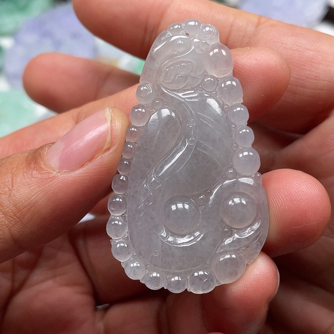 颈饰未镶嵌翡翠翡玉缘翡翠