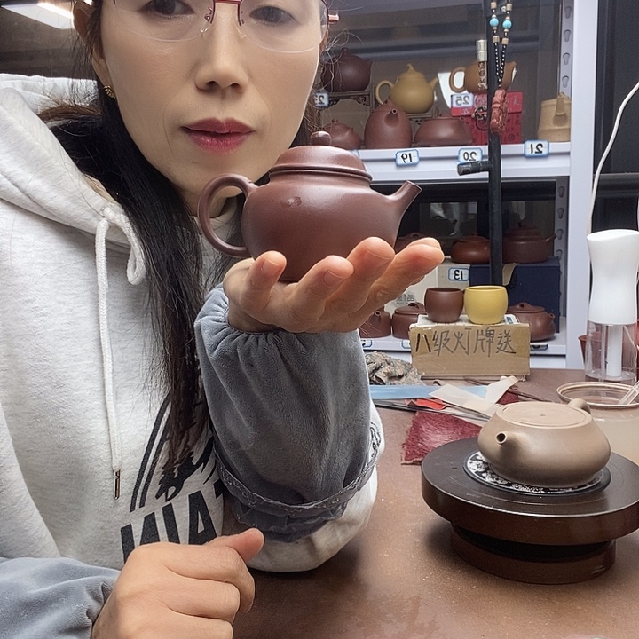 A***宝陶莲子140cc原矿紫泥微暇