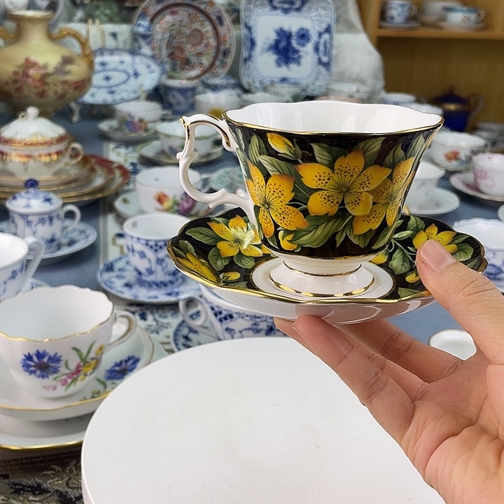 硬质细瓷中古欧瓷