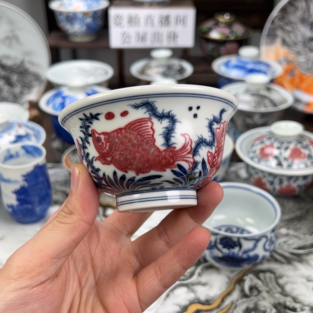 瓷片景德镇手工手绘陶瓷