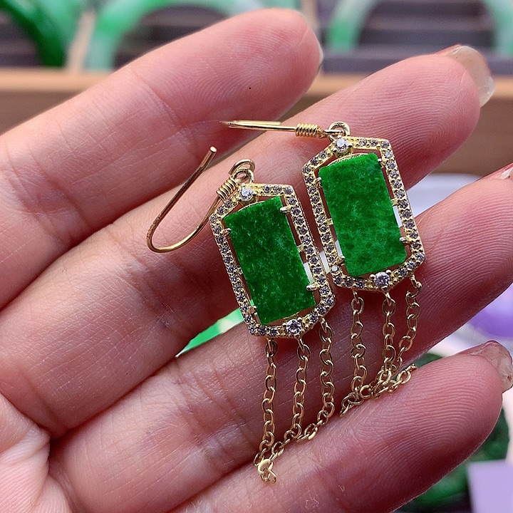 翡翠颈饰银S925镶嵌翡翠