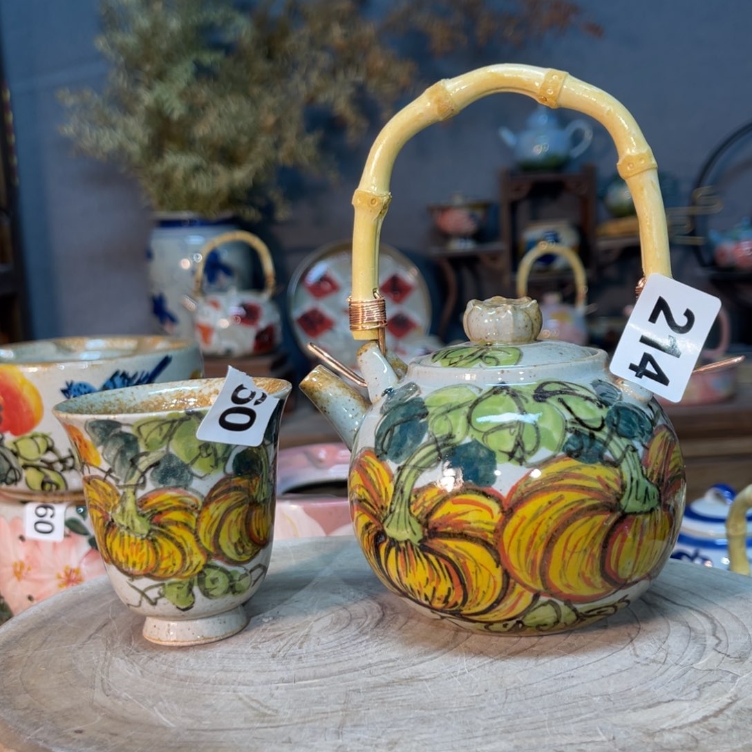 杯素浅陶瓷手工手绘