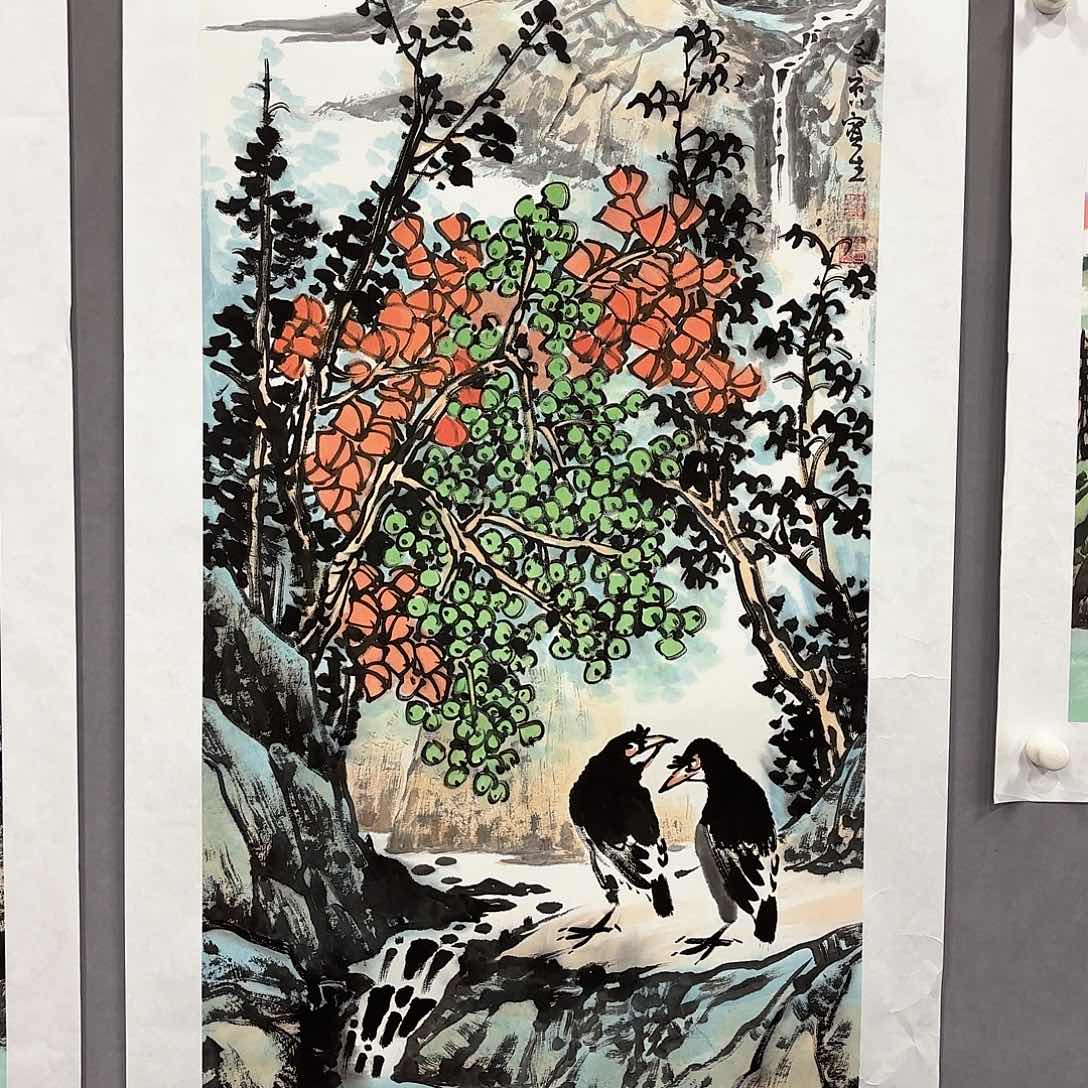 国画国画纯手绘作品请放心去藏