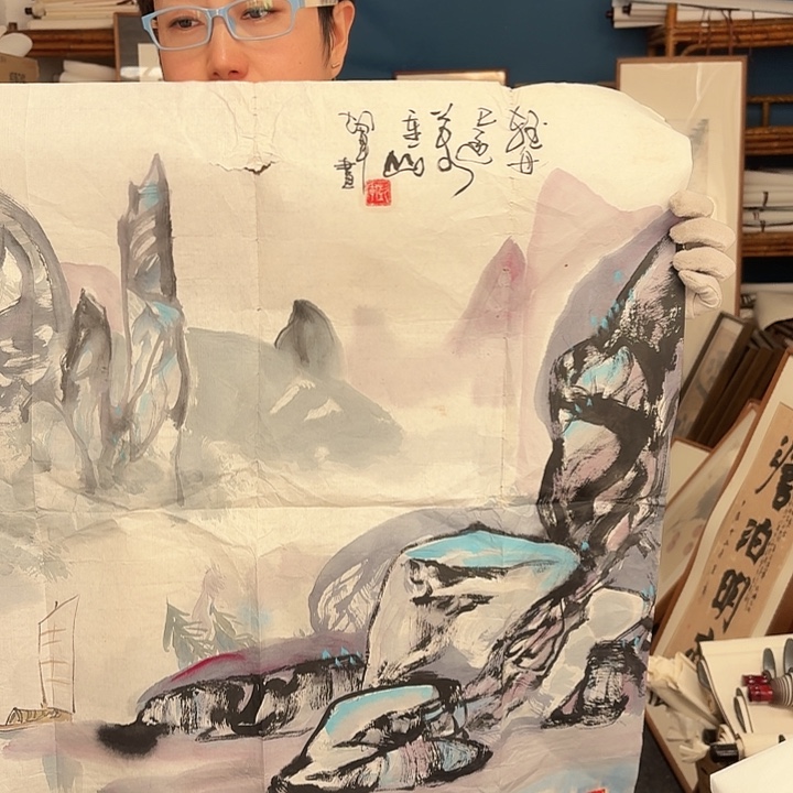 吃***货国画手绘作品欣赏46