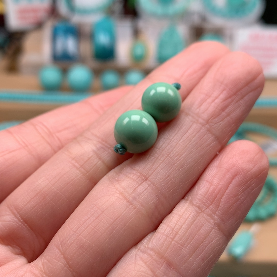 一***十绿松石未镶嵌珠宝奇石