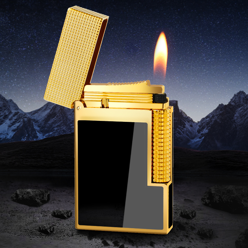 SiBoLo/仕保罗黑骑士高端朗声雪茄打火机送男朋友充气男士高档