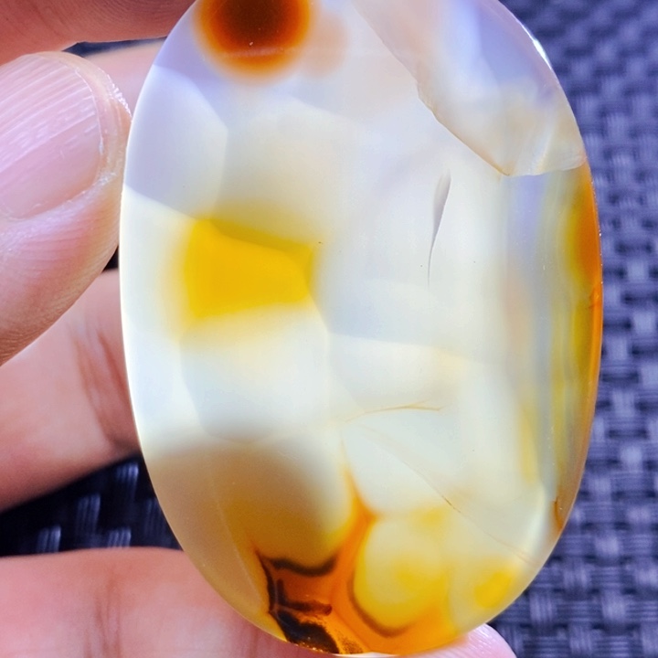 狼***公玛瑙/玉髓未镶嵌颈饰