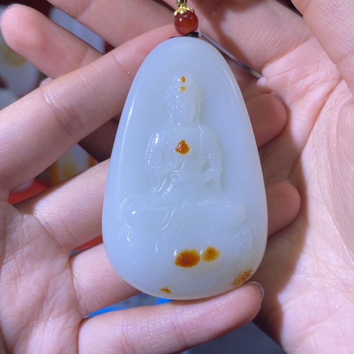 和田玉挂件未镶嵌燕*。