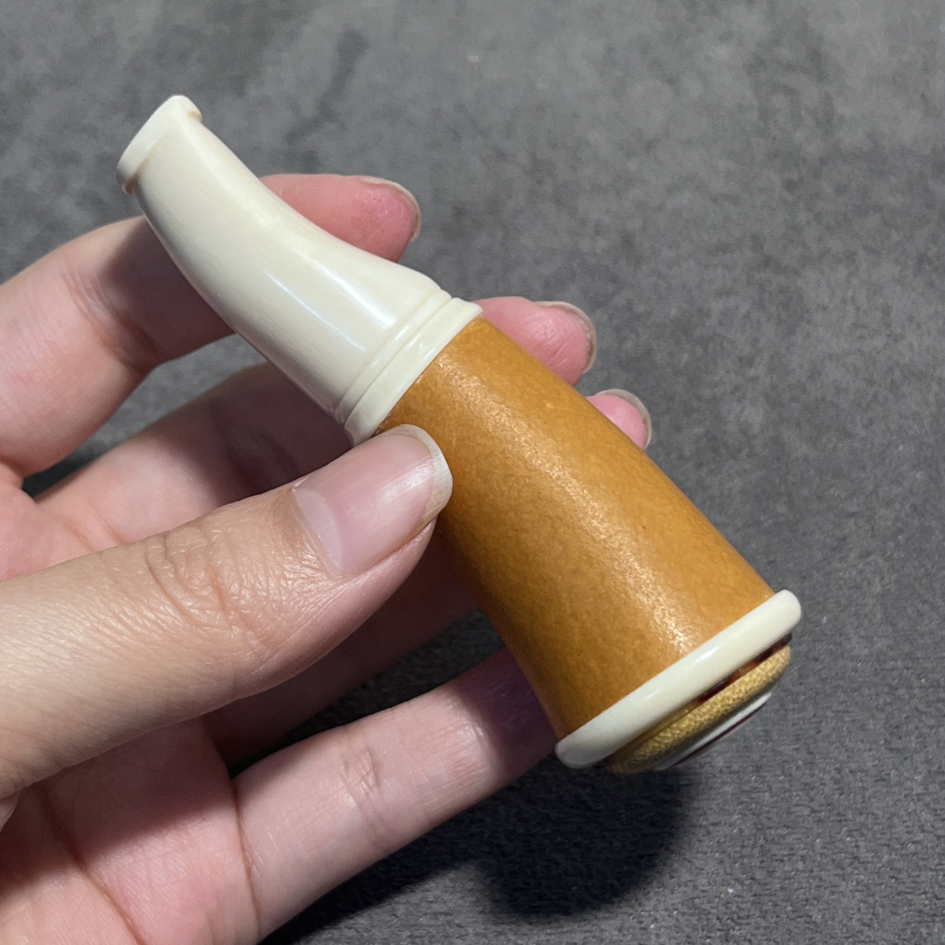 海派烟嘴便携式可替换滤芯猛犸材质