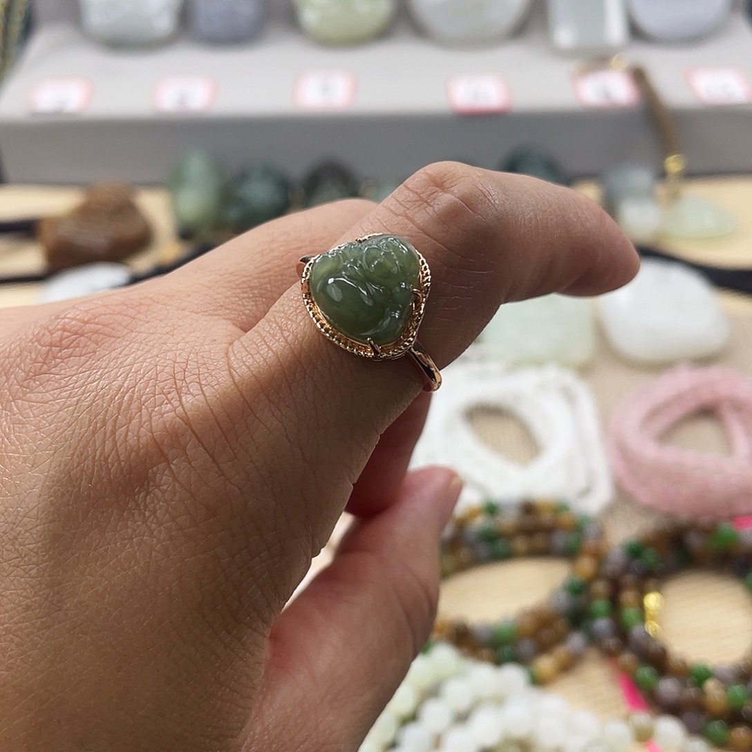 和田玉银S925镶嵌手链