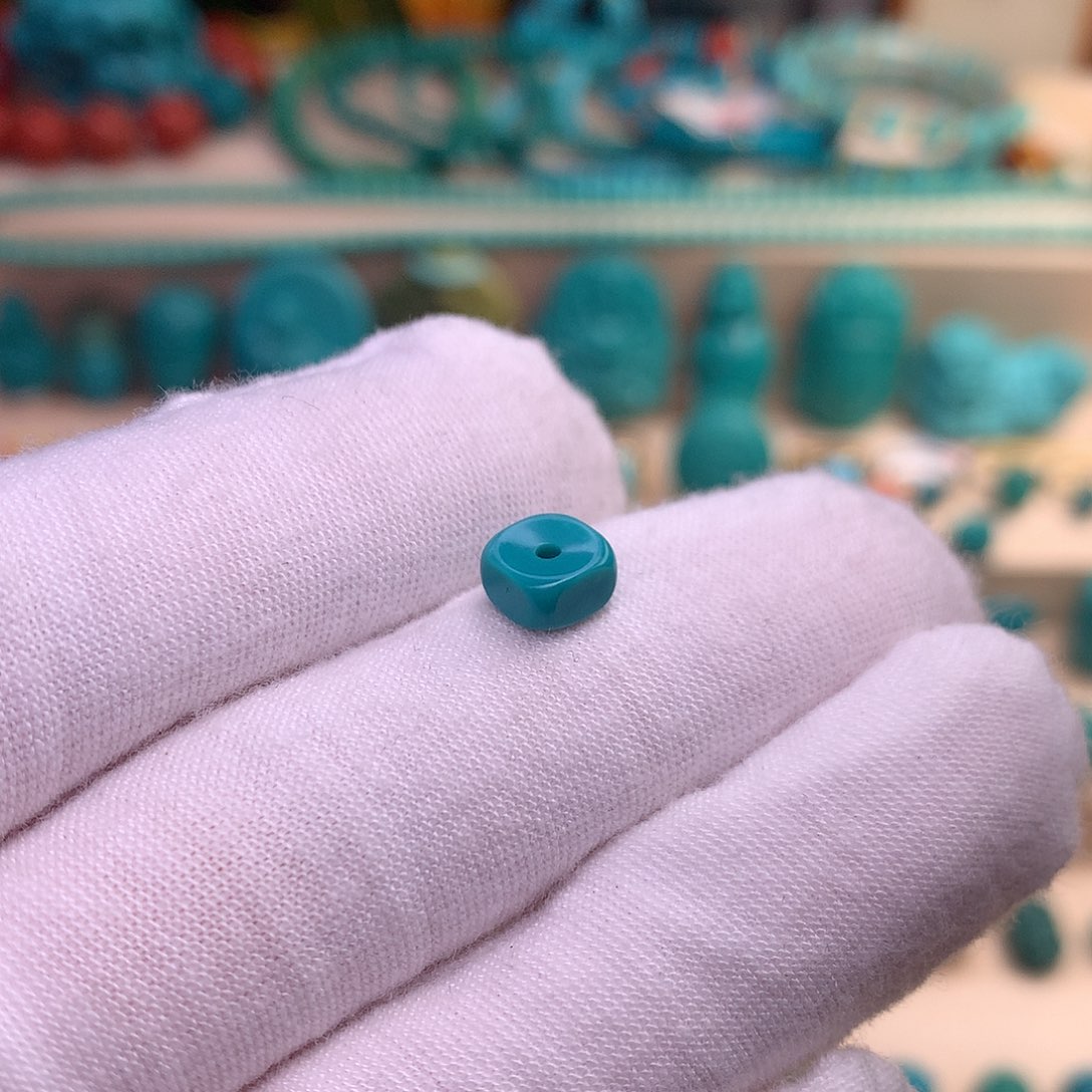 绿松石珠宝半成品未镶嵌