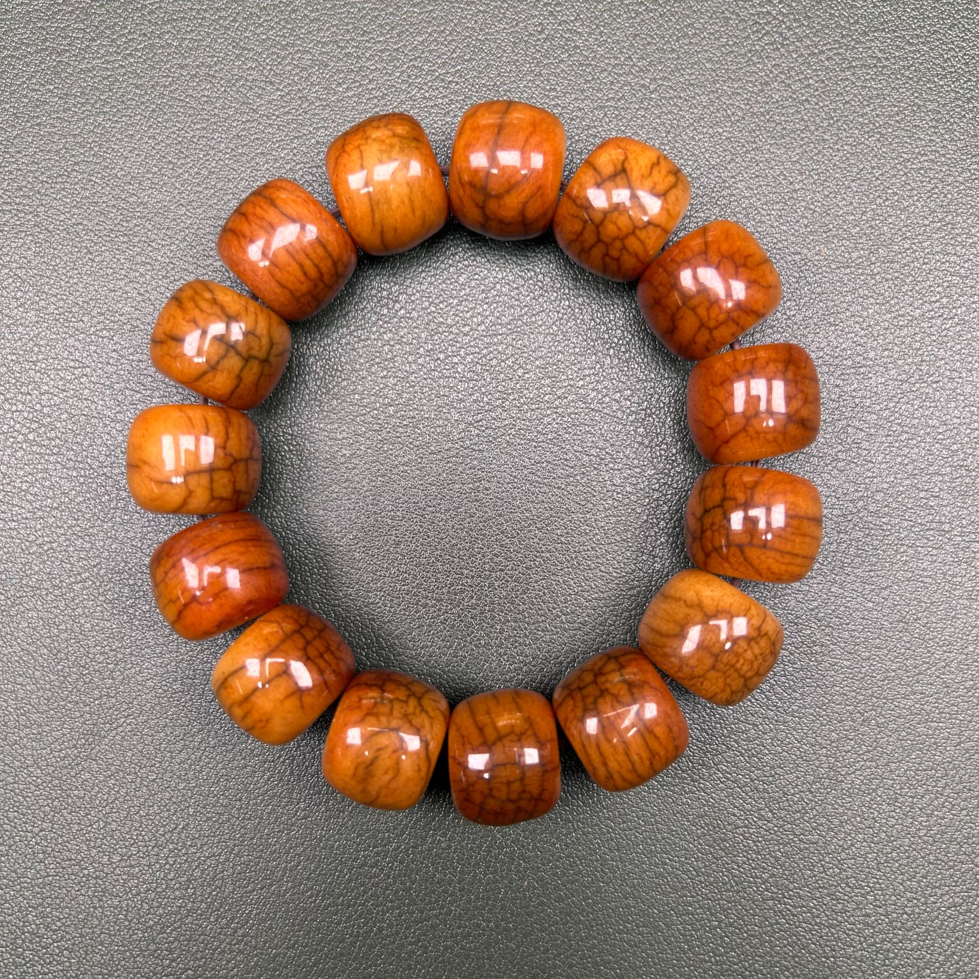 藏式高端骨质手串 1.6