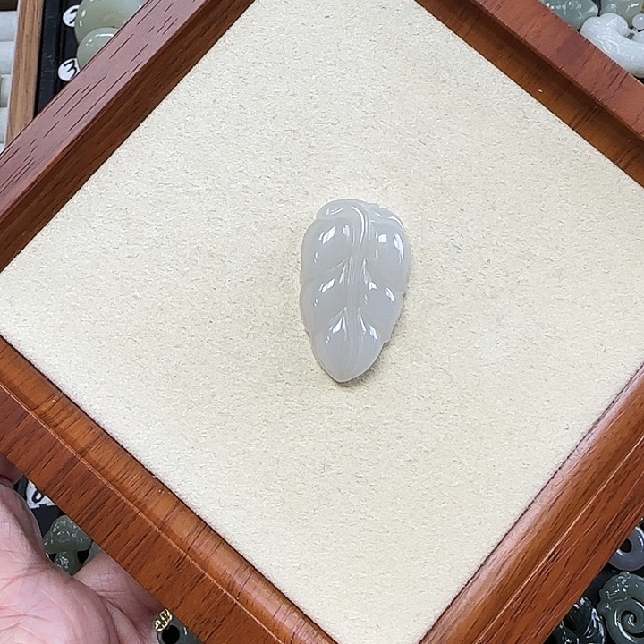 和田玉未镶嵌吊坠(不含链)