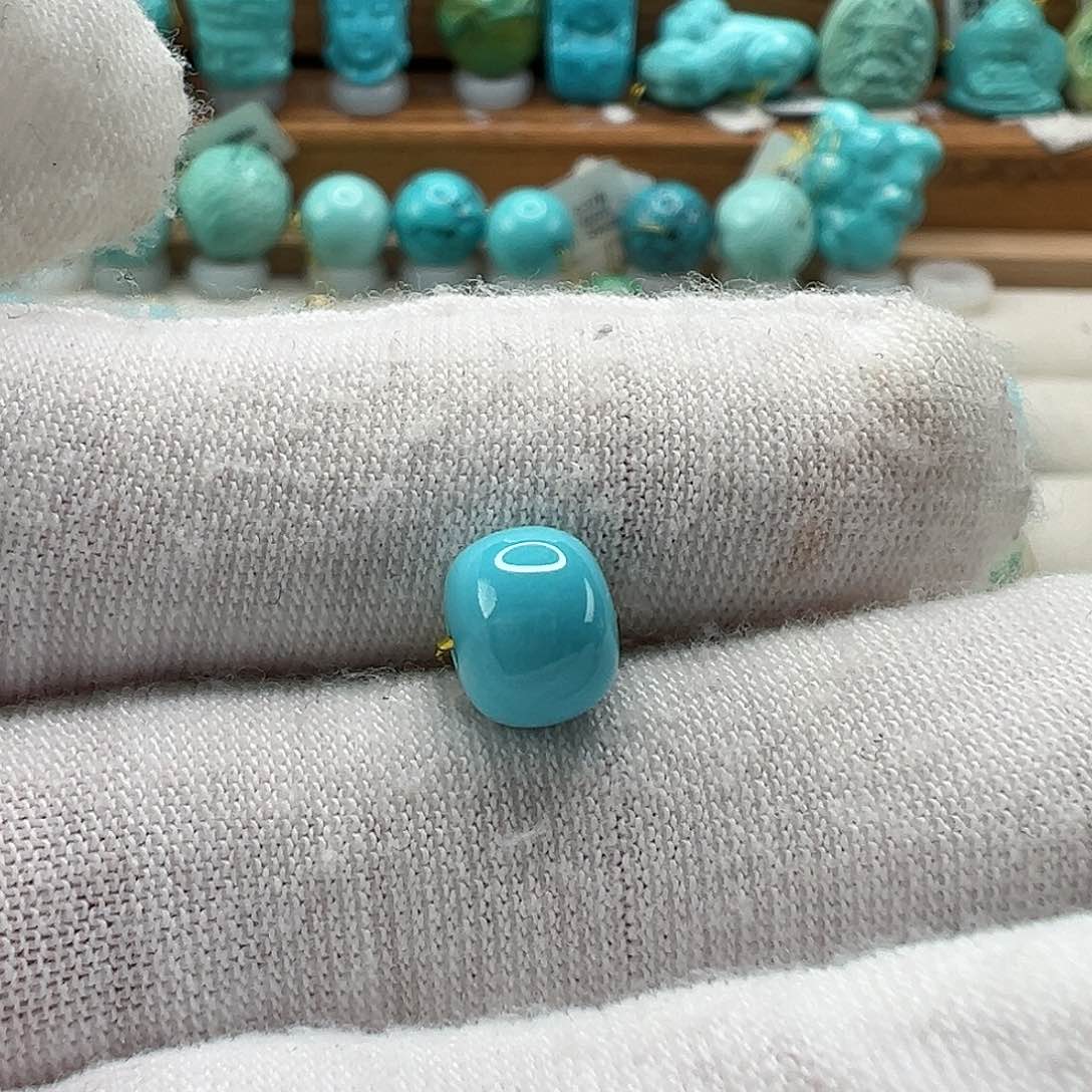 绿松石老型珠 未镶嵌