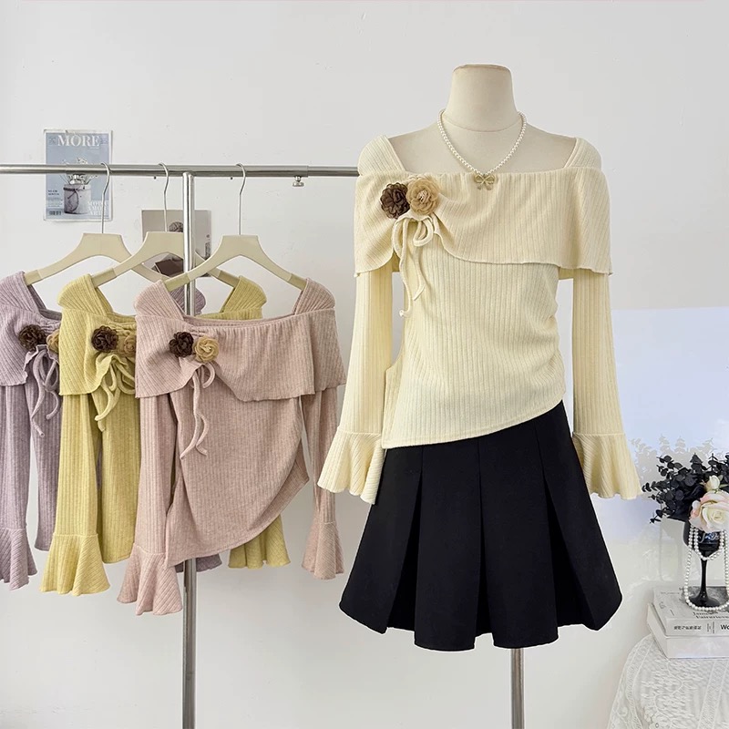 (FEI FEI)南油万佳2025冬季新款韩式修身显瘦休闲辣妹长袖