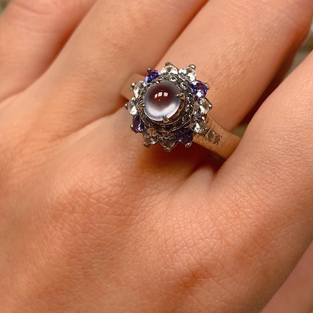 翡翠戒指未镶嵌玻璃种