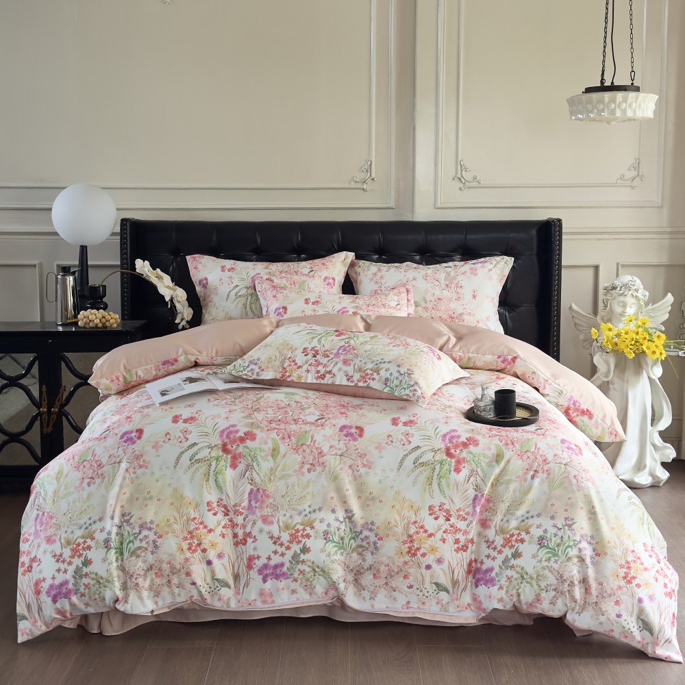 青诗兰悦｜凉意轻叠 柔覆夏夜 凉柔丝四件套-绮梦