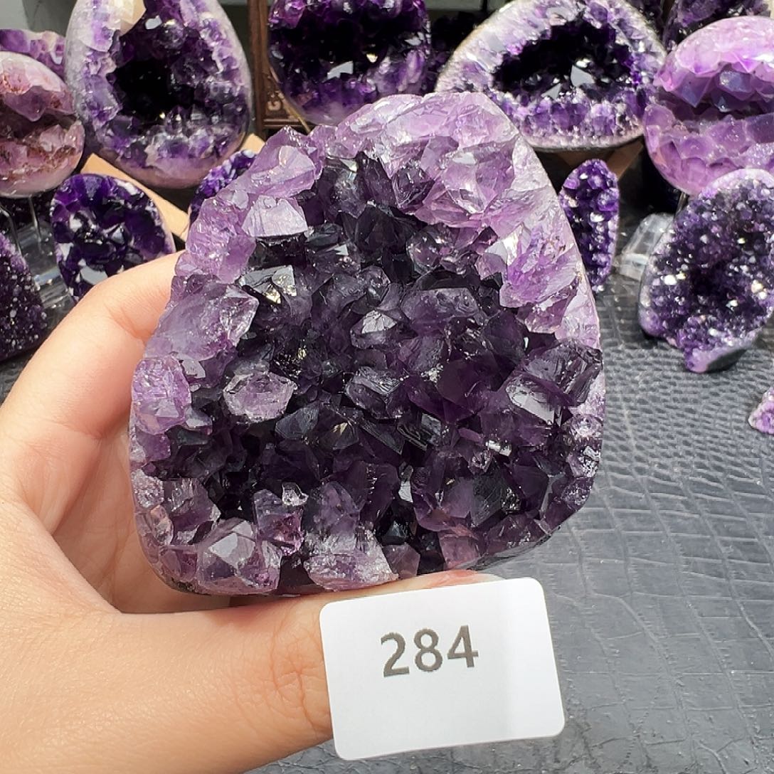 未镶嵌珠宝半成品紫晶