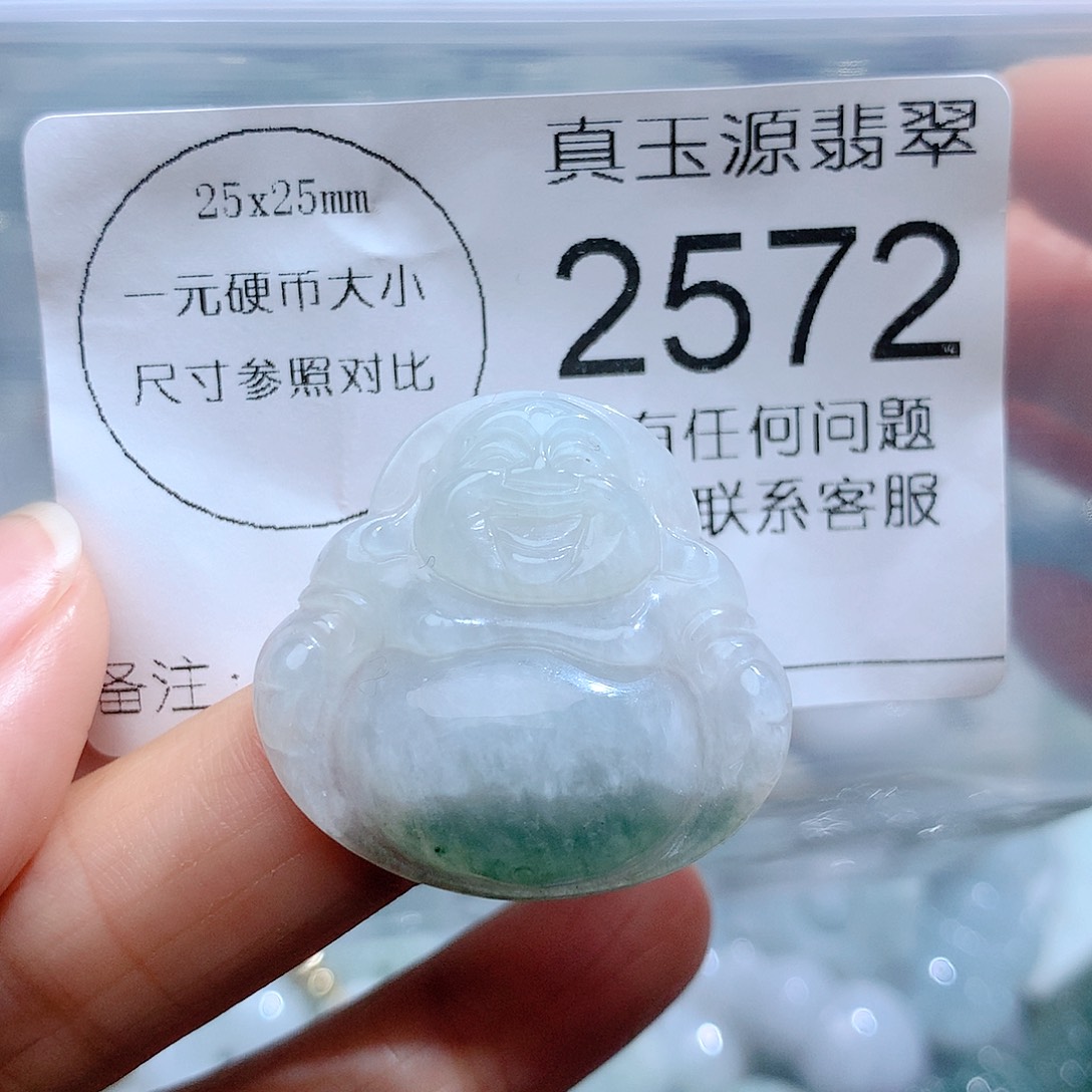 翡翠颈饰未镶嵌2572。